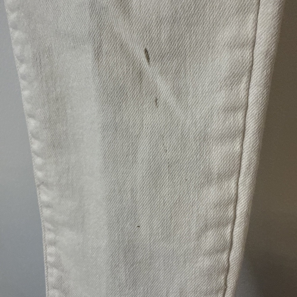 Levi's 721 High Rise Skinny Jeans White Women's 10 Clean Girl Chic Downtown Edge - Picture 4 of 8
